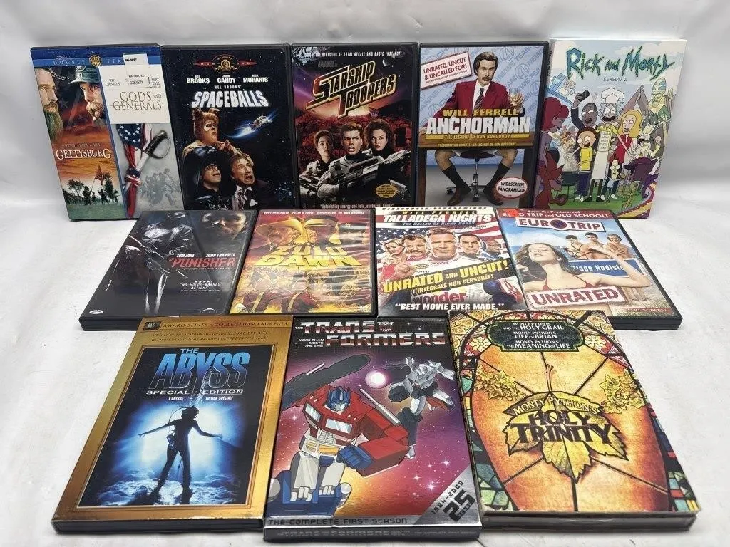 DVD Lot: Comedy, Action & Sci-Fi Movies incl.