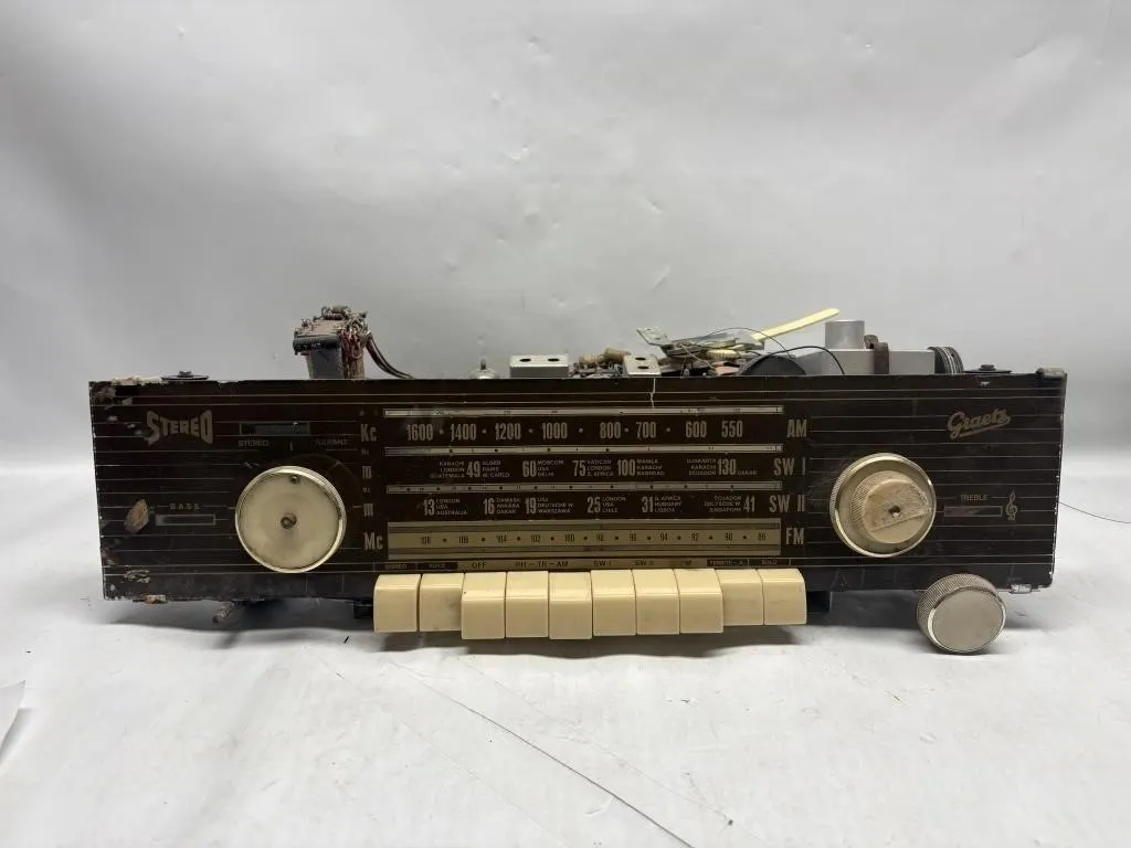 Graetz Vintage Multiband Tube Radio Chassis, For