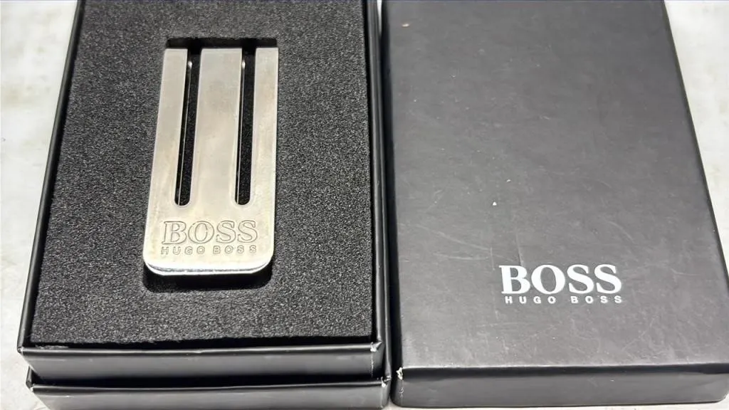 Hugo Boss Money Clip in box