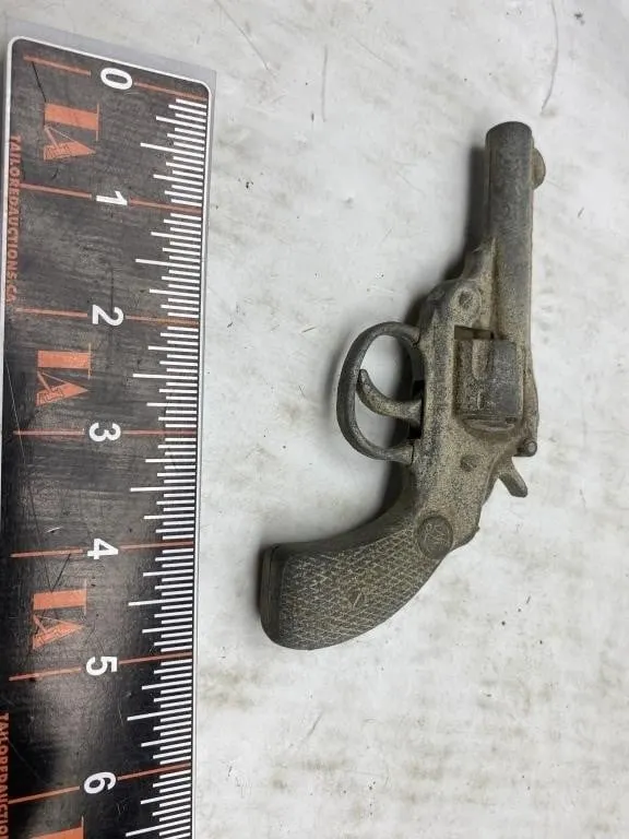 Vintage Small Toy Cap Gun Revolver