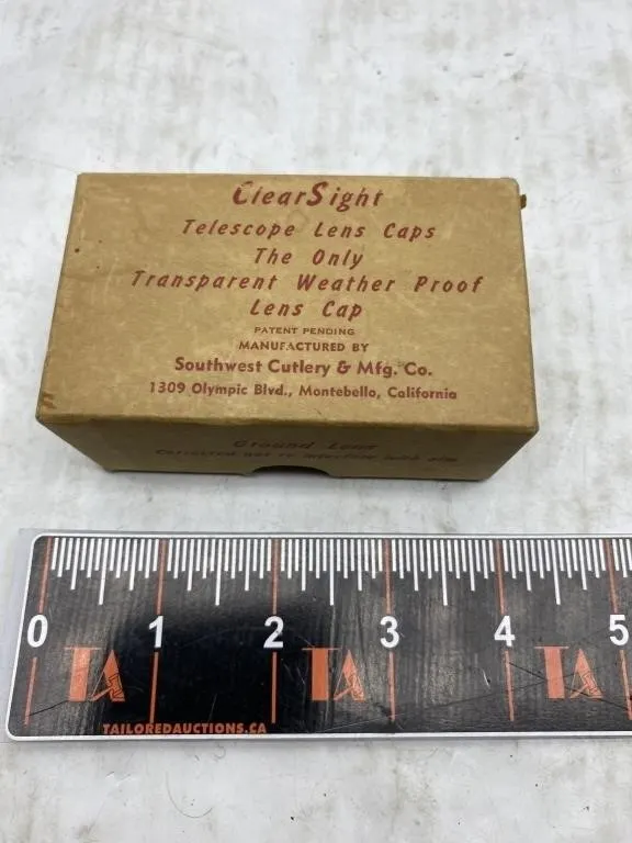 ClearSight Telescope Lens Caps (Southwest Cutlery)