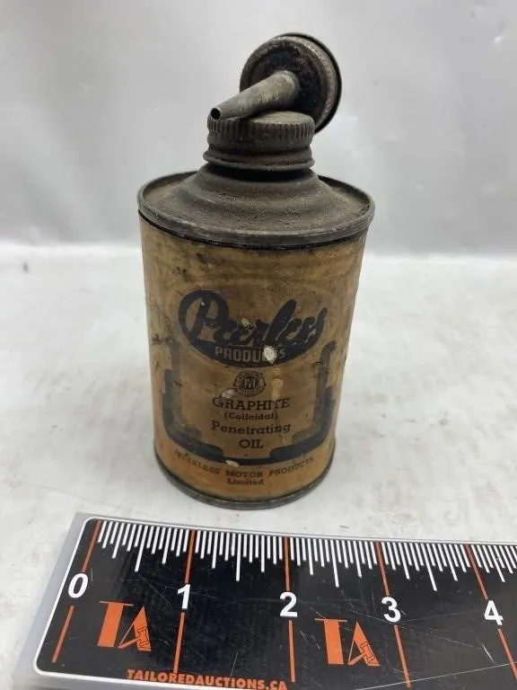 Peerless Colloidal Graphite Penetrating Oil Tin