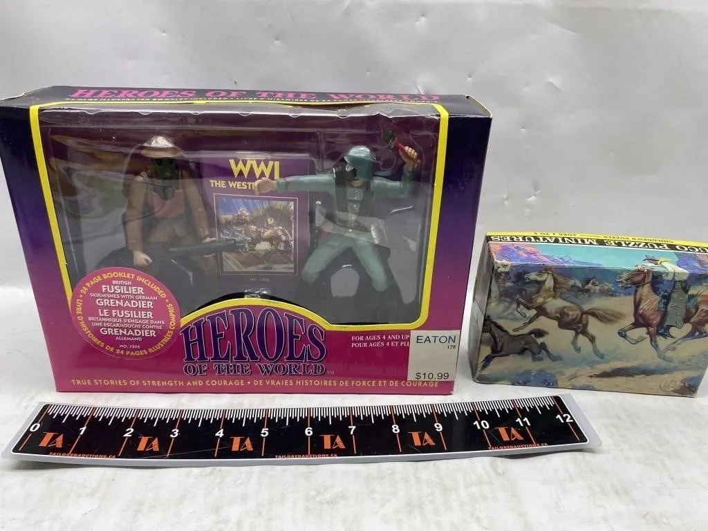 Heroes of the World WWI Figures & Puzzle Set