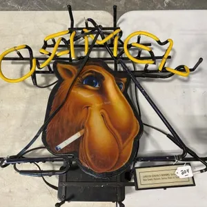 "Camel" Neon Sign- BROKEN