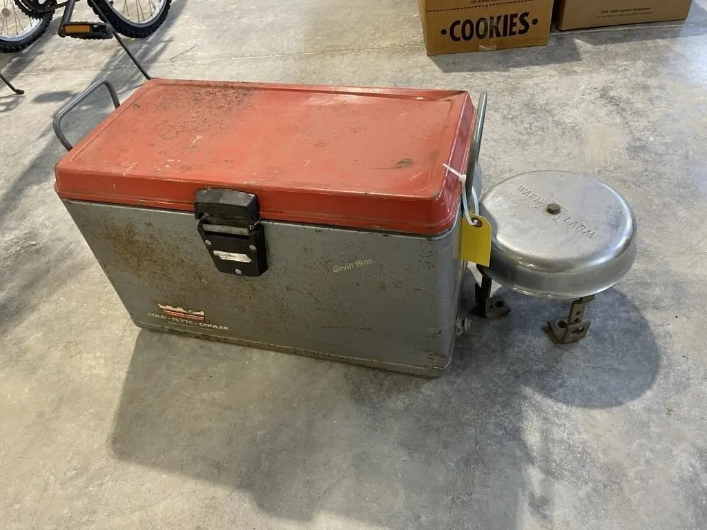 Cooler with Car Light & Warn Alarm