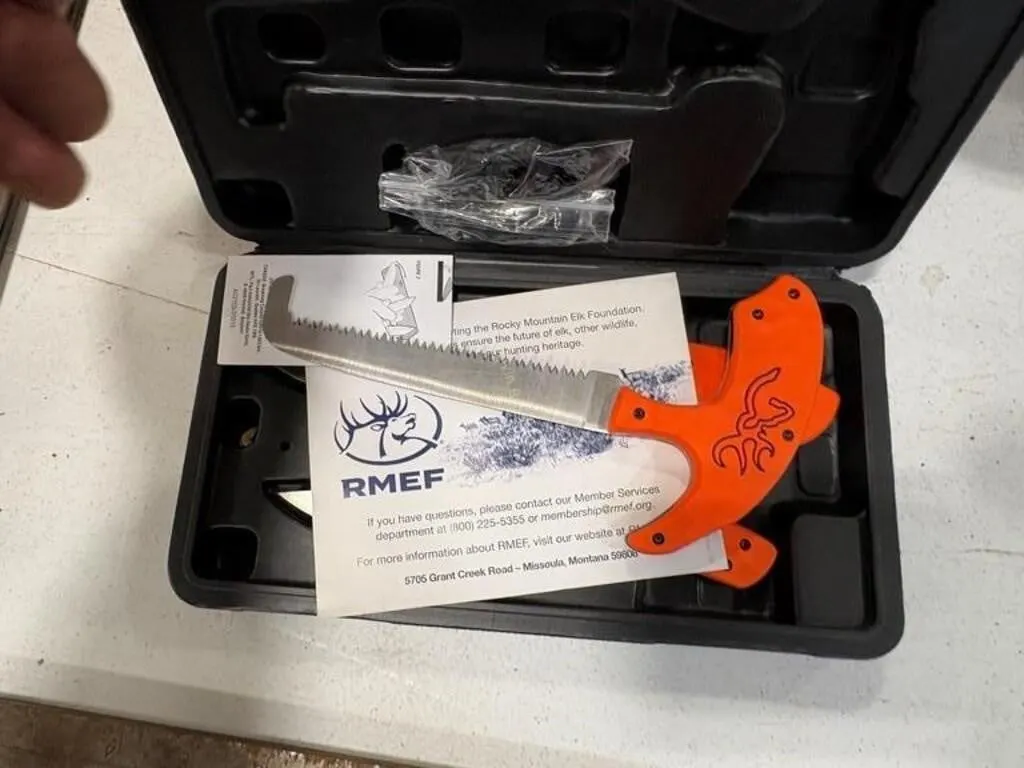 RMEF Knife/Saw