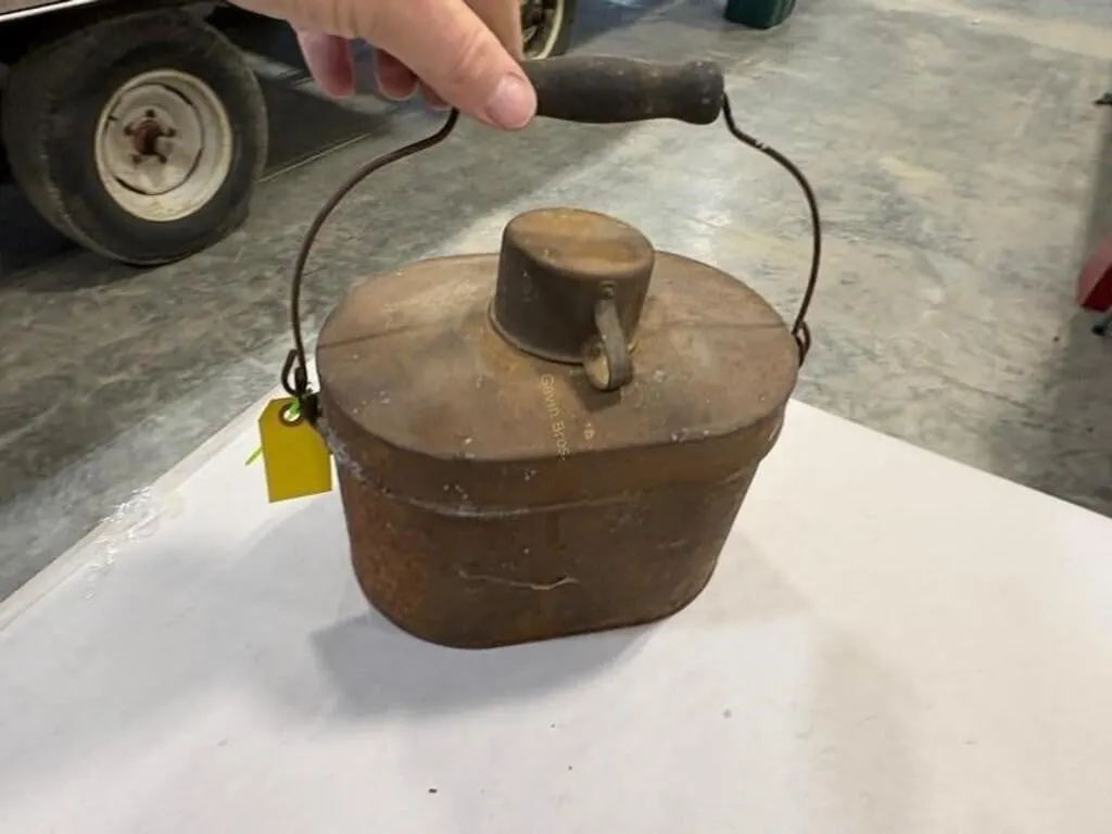 Antique Miner's Lunch Pail