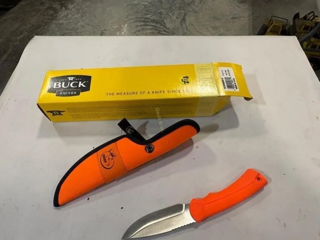 RMEF Knife w/Buck Box