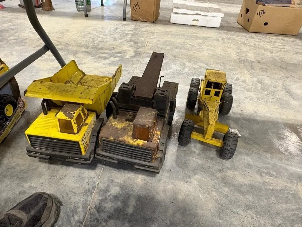 (3) Tonka Sandbox Toys