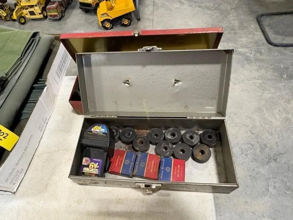 Tension Testing Scale, Ball Bearings, Charger etc