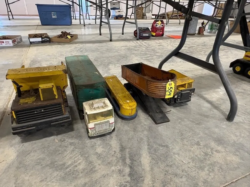 Tonka & other Sandbox Metal Toys