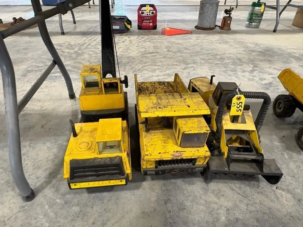 Nylint & Tonka Sandbox Metal Toys