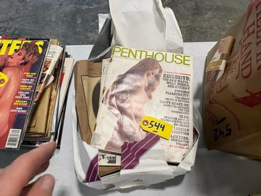 Vintage Adult Magazines