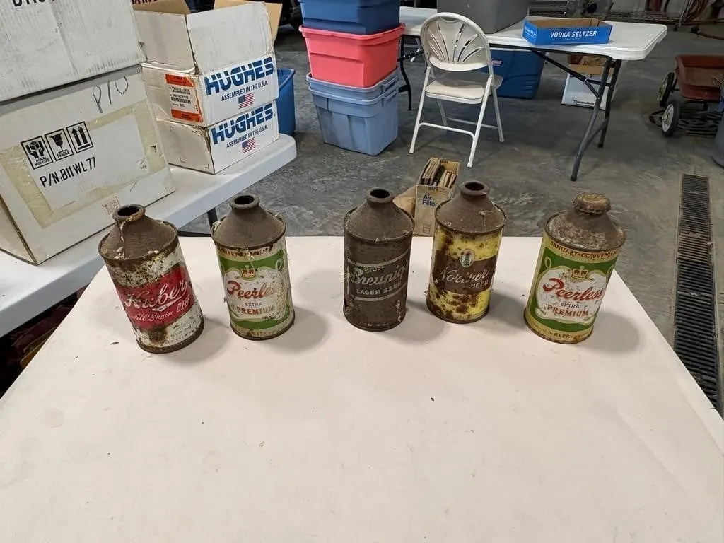 Cone Top Beer Cans