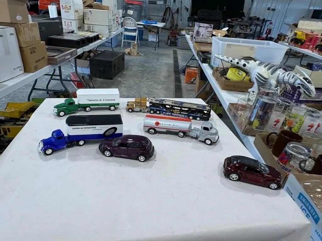 Die-Cast Semi & Cars