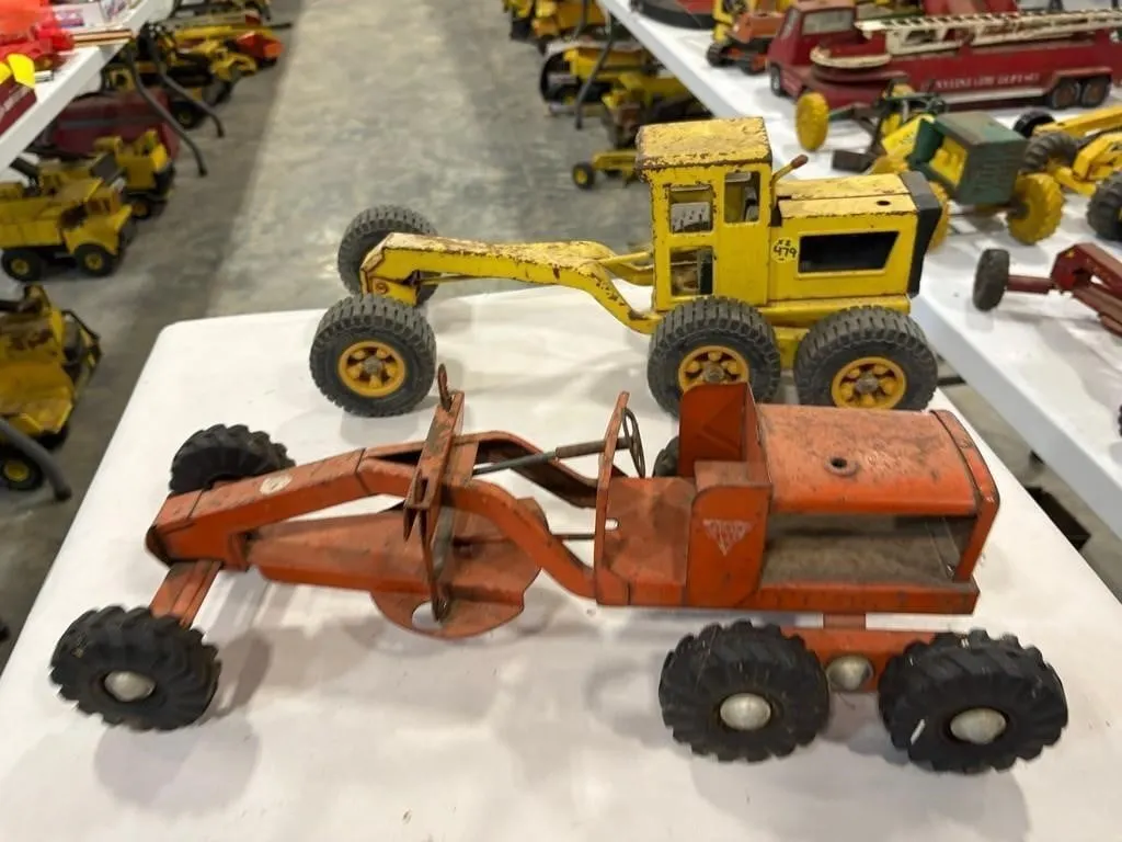 (2) Metal Graders
