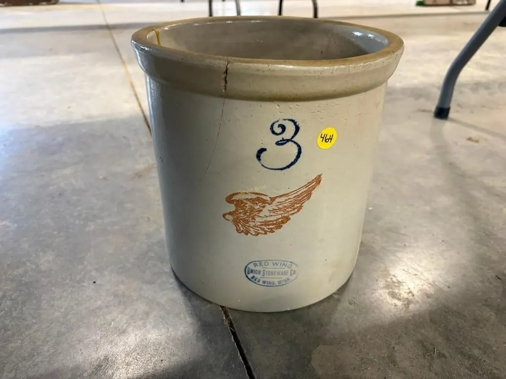 Red Wing 3gal Crock