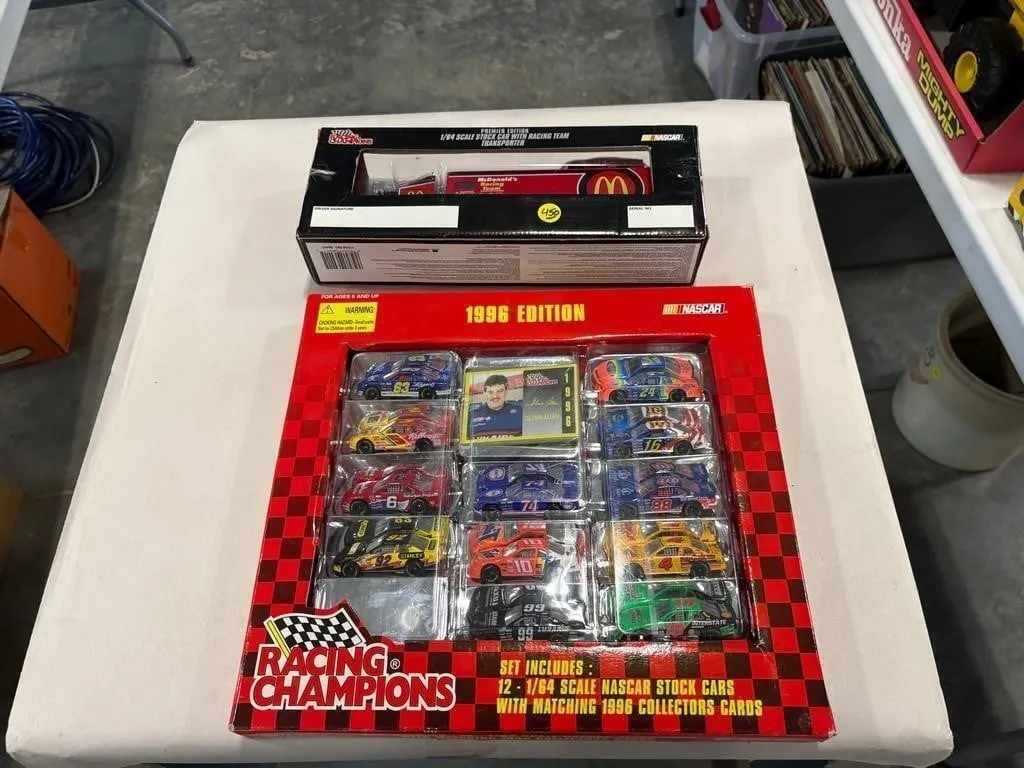 Racing Champions Die Cast Set & Semi
