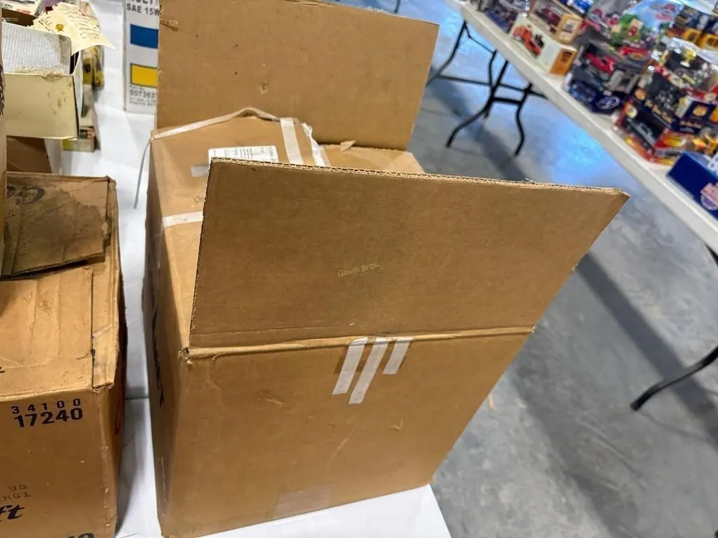 Box of Vintage Playboy Magazines