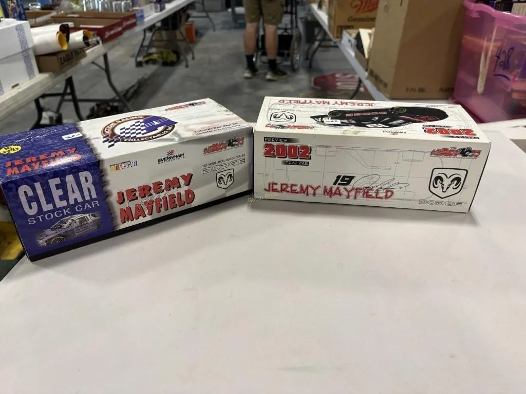 (2) Action Nascar Die-Cast Cars