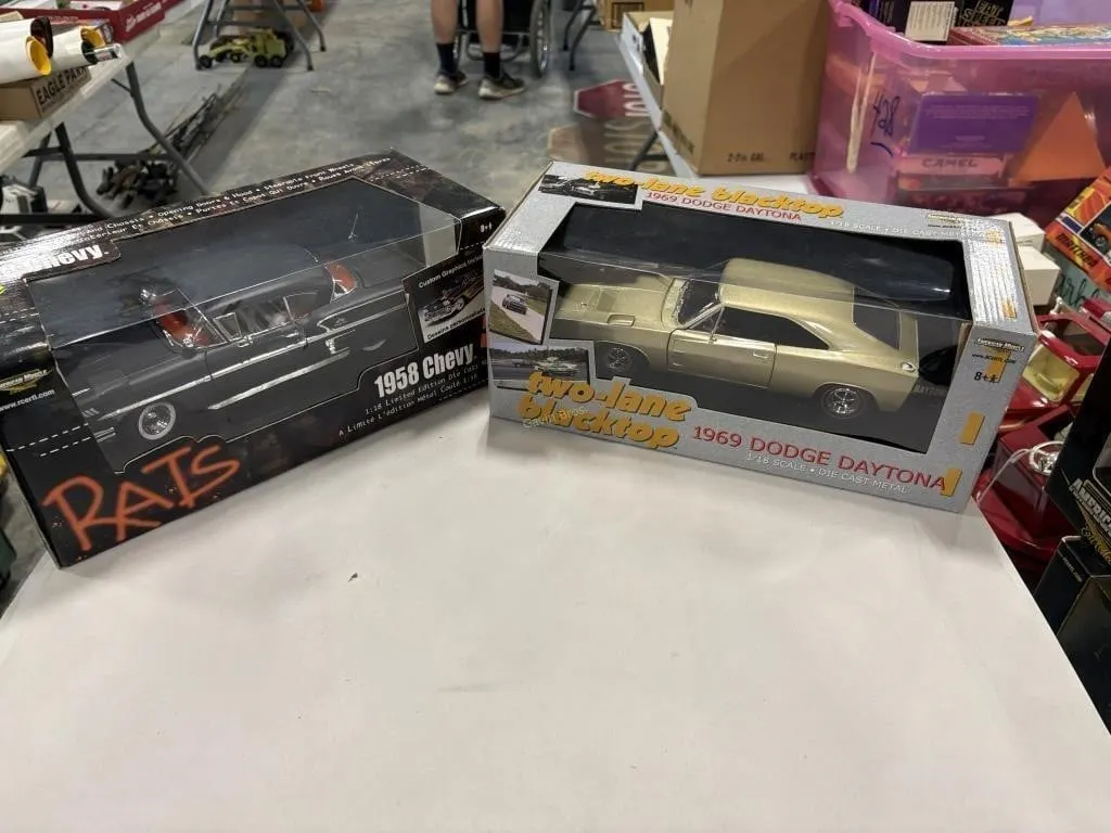 (2) American Muscle Dodge/Chevy Die-Cast