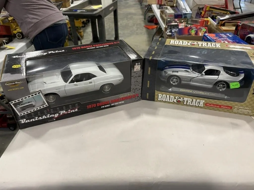 American Muscle, Road & Track Die-Cast Cars