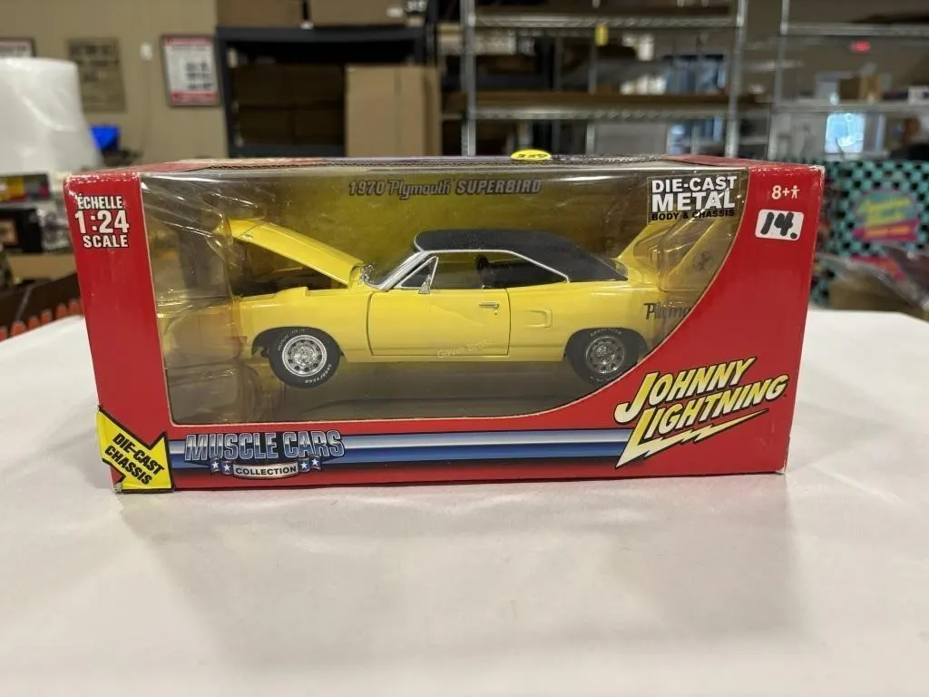 Johnny Lightning Plymouth Die-Cast Car
