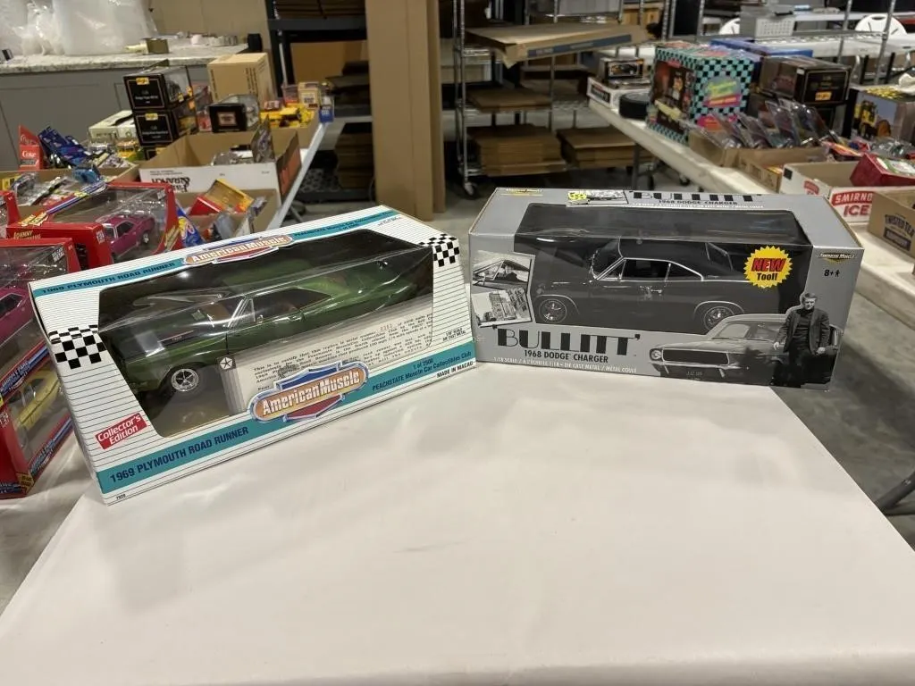 (2) American Muscle Plymouth/Charger Die-Cast