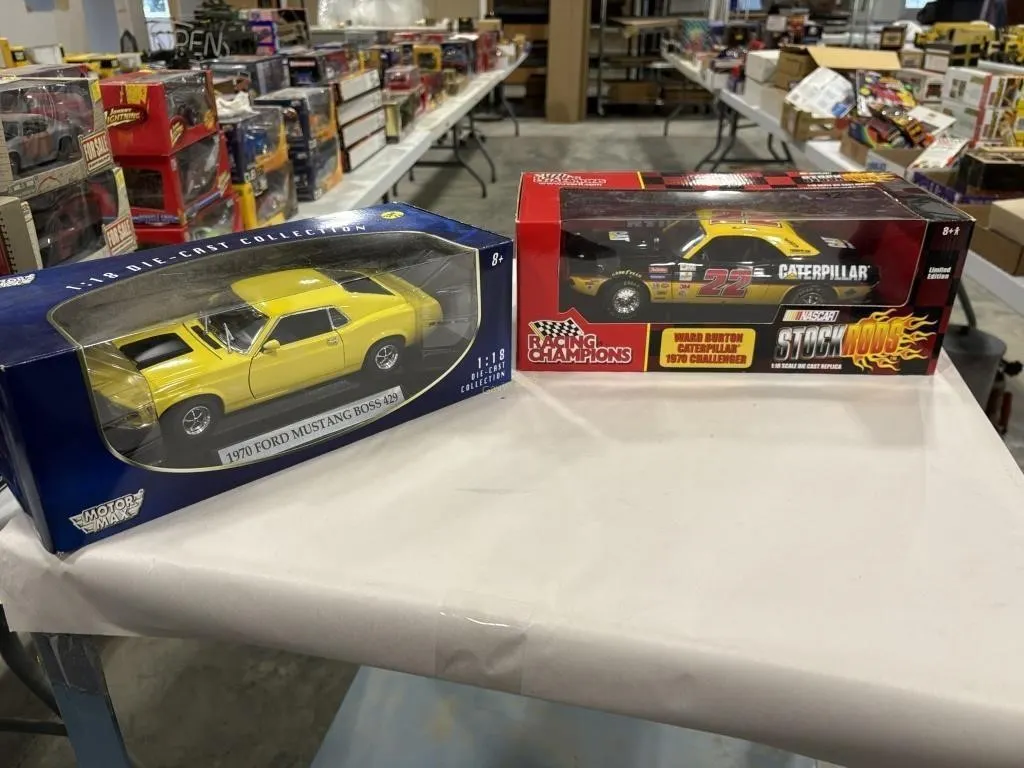 Racing Champions & Motor Max Die-Cast Cars