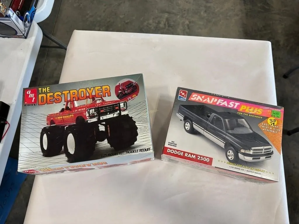 (2) AMT Model Kits