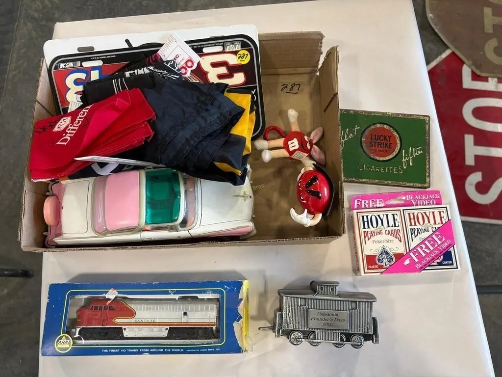 Train, NASCAR, M&M, Others