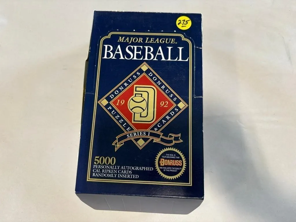 Donruss 1992 Baseball Card Packs