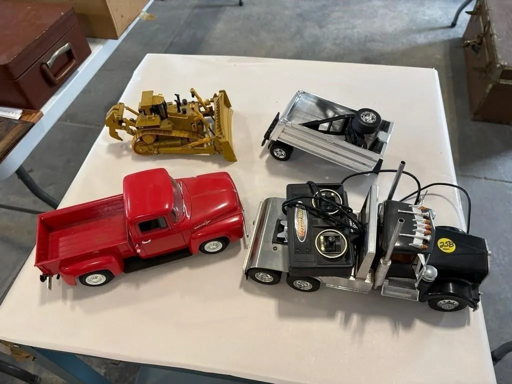RC Semi, Toy Truck, Cat Dozer, Etc.