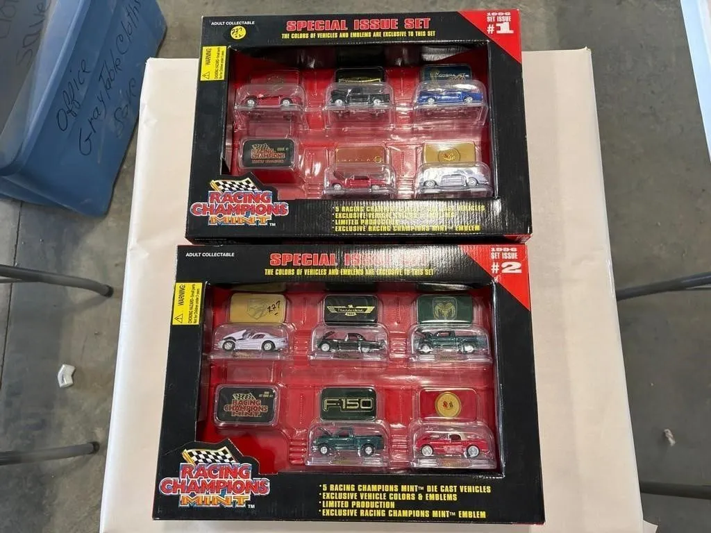 (2) Racing Champions Mint Special Issue Sets