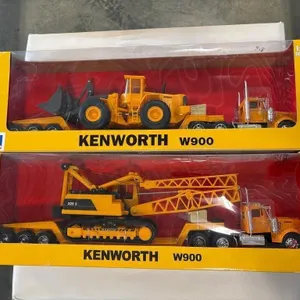 (2) NewRay Construction Series Kenworth W900