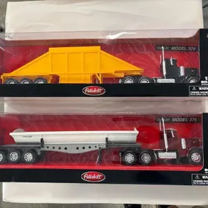 (2) NewRay Peterbilt Mdl 379 Semi's