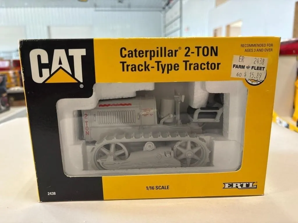 Ertl Cat 2 Ton Track-Type Tractor