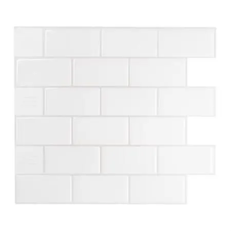 New $83 Smart Tiles Peel & Stick Backsplash 10...