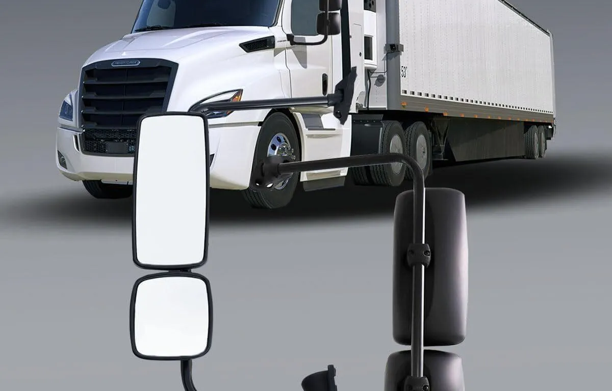 New $210 Freightliner M2 Left Door Mirror Assembly