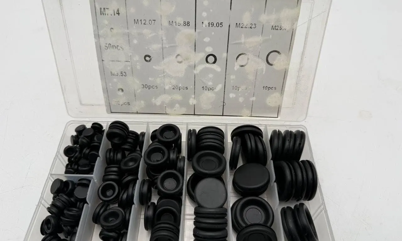 Rubber Grommet & Hole Plug Assortment Kit