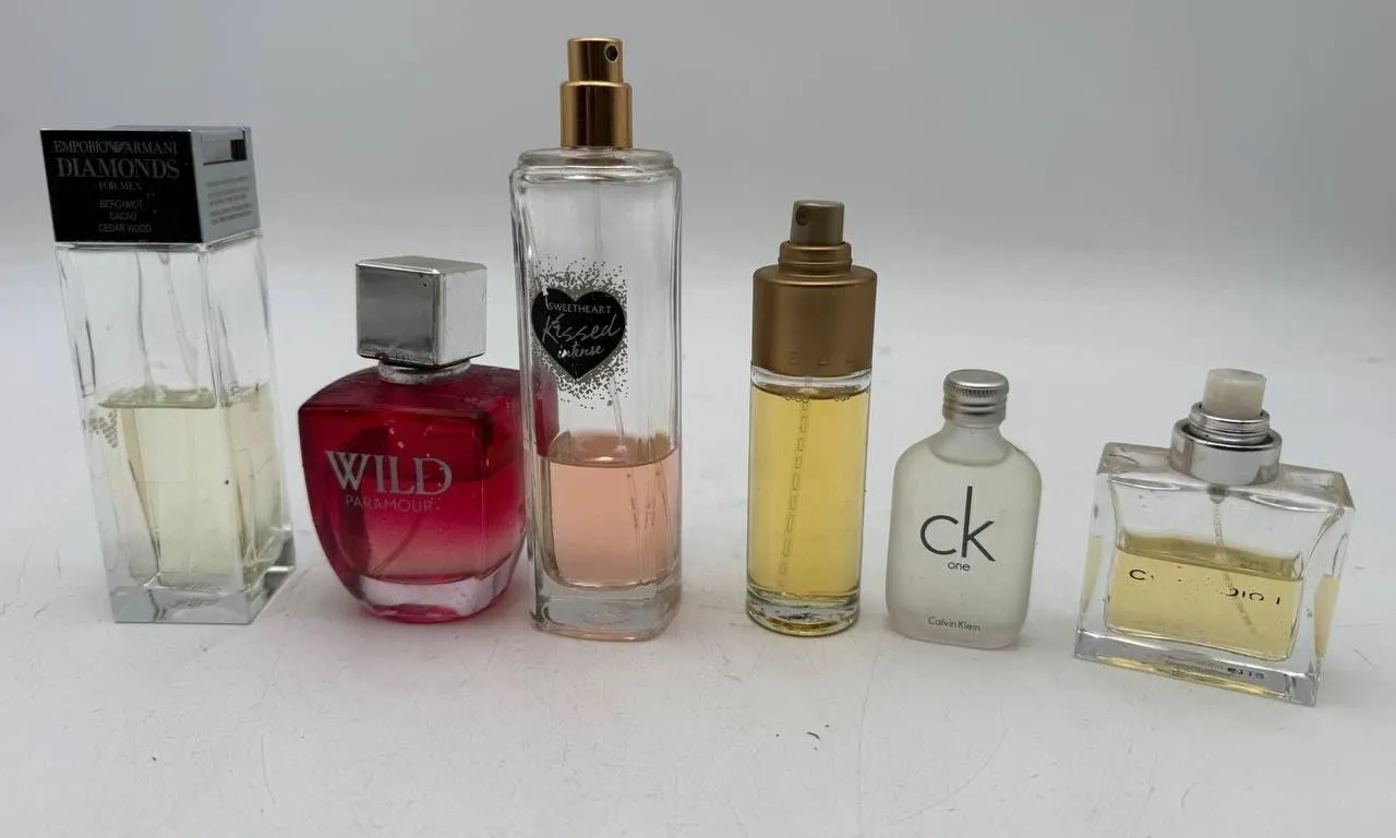 6pc Mixed Designer Fragrance Lot