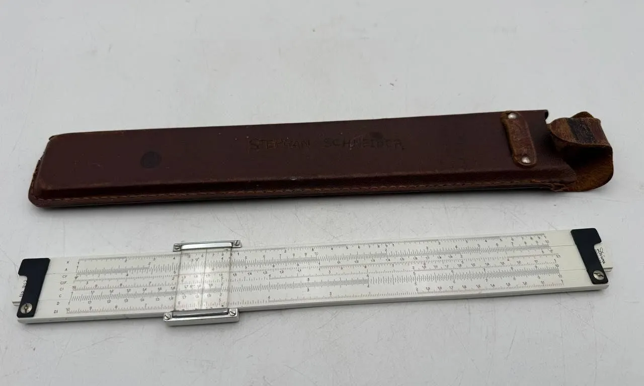 Vintage Aristo No. 942 Slide Rule w/ Case?