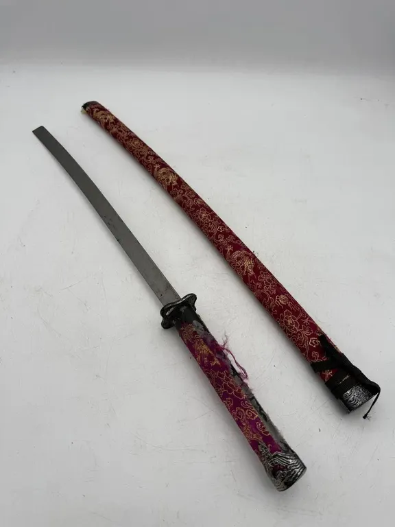 35� Decorative Samurai Sword with Scabbard