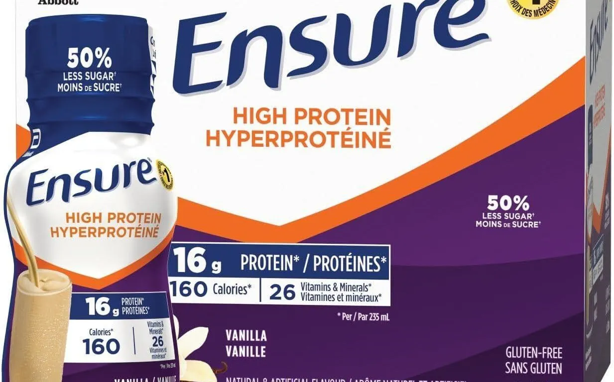 New High-Protein RTD Vanilla Shakes 6x235mL