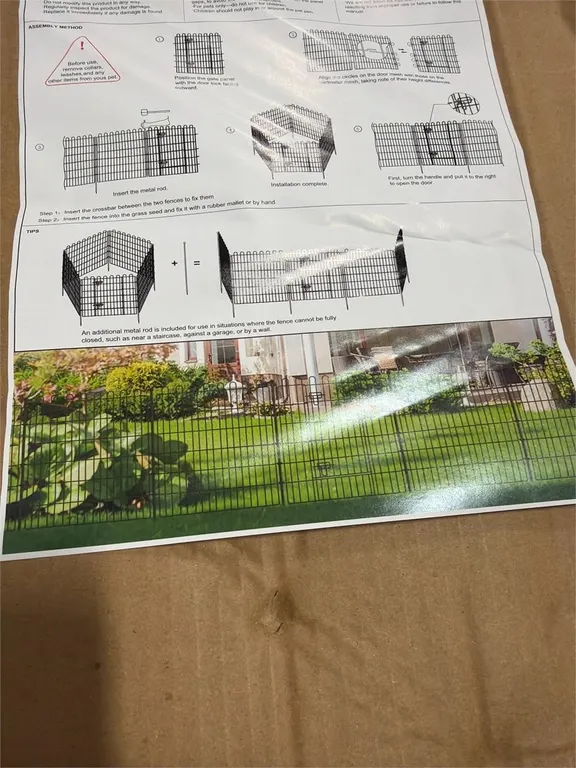 New Animal Barrier Fence