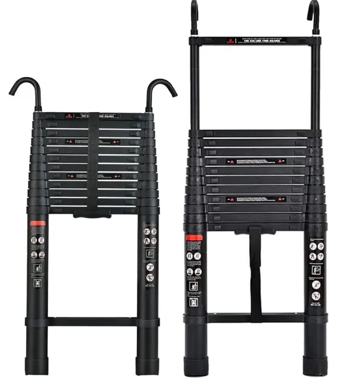 $180 Telescopic Ladder,5M/16.5 FT Aluminum