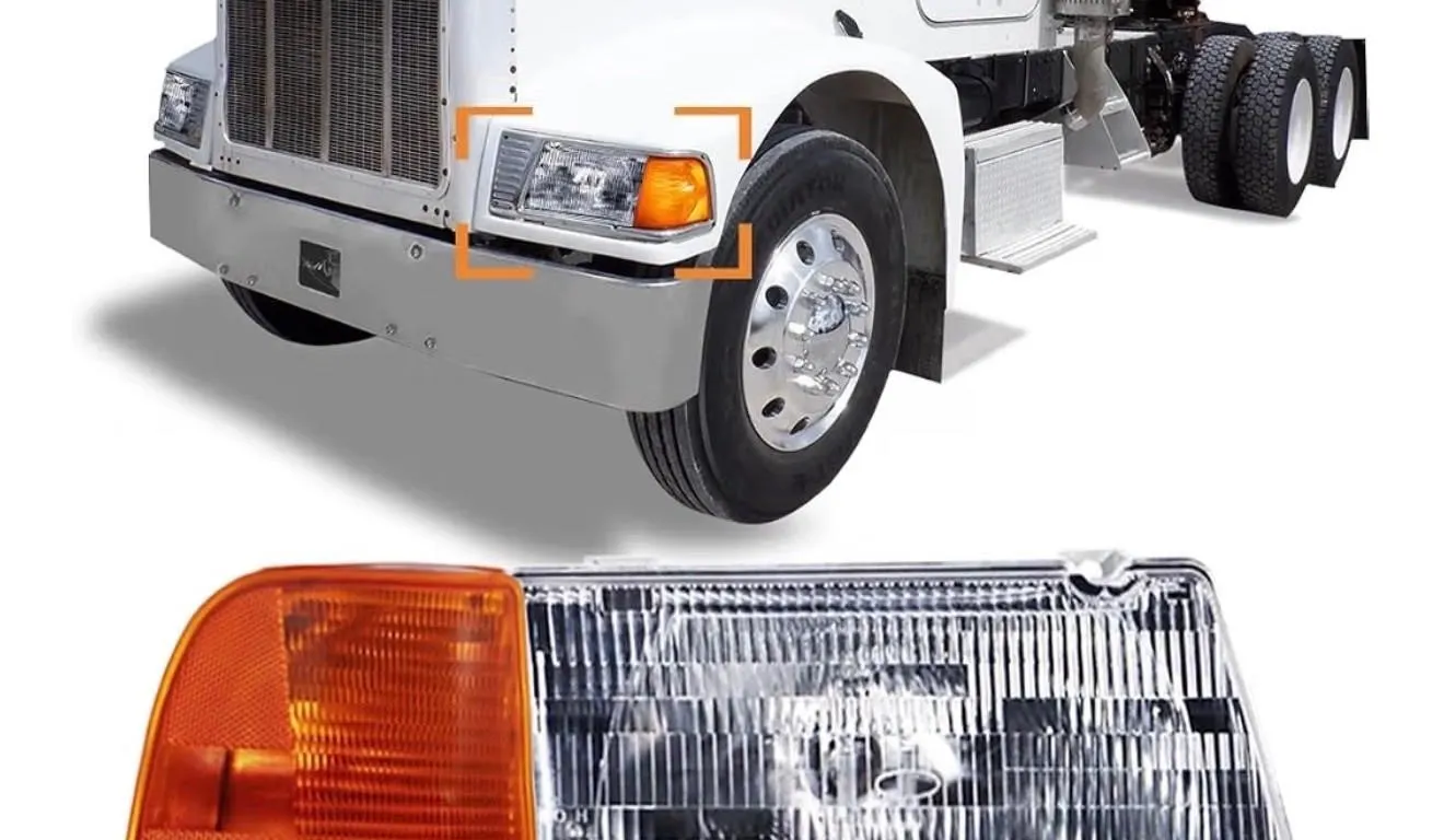 $133 Headlight with Corner Lamp fit for Peterbilt