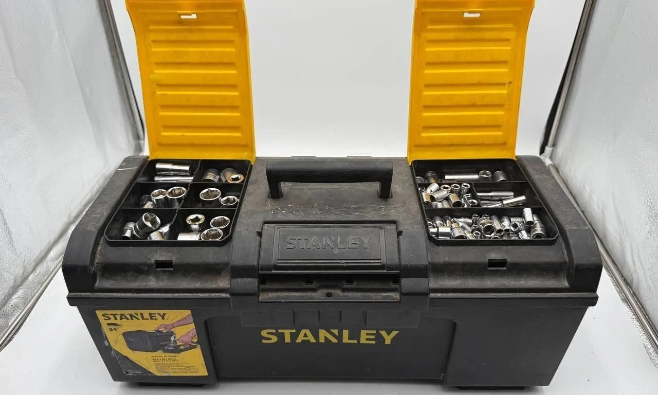 Stanley 24� Toolbox Loaded with Mixed Tools