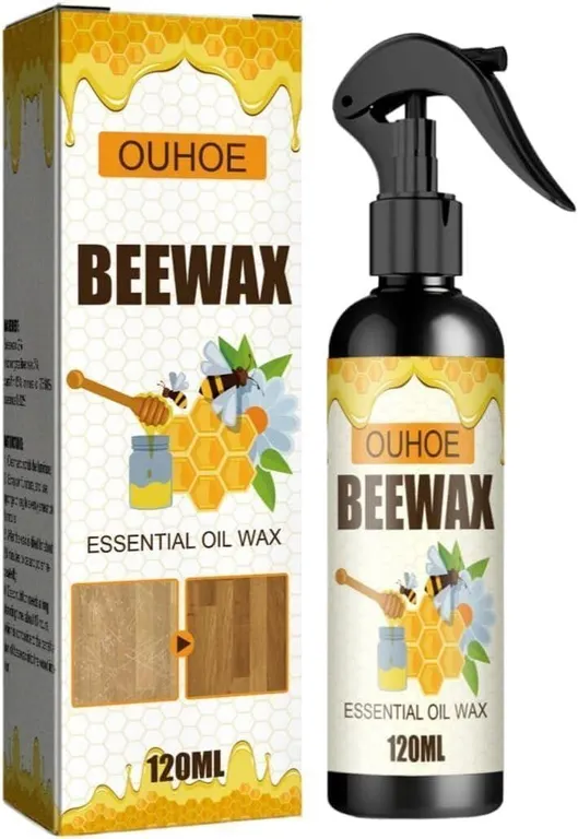 SEALED (120ml) Beeswax Wood Polish Spray