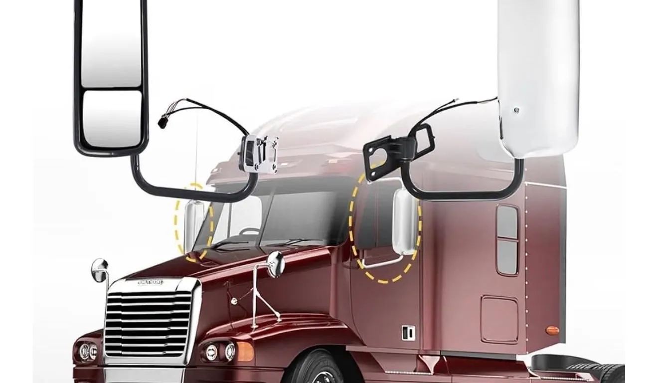 $290 Chrome Left Door Fits For Freightliner